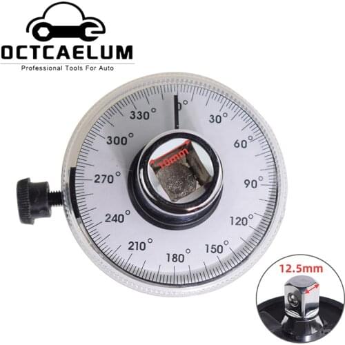 1/2" Car Adjustable Drive Angle Torque Gauge Auto Test Diagnotic Meter Angle Measurer Tool For BMW Mercedes VW Toyota Ford