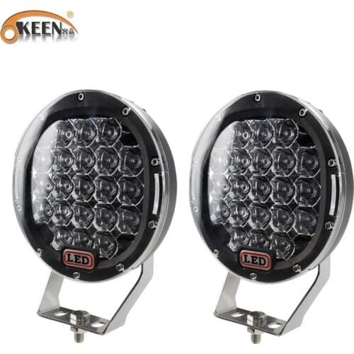 OKEEN 7in Car LED Work Light Bar Driving Lamp for Offroad Boat Tractor Truck 4x4 SUV Fog Light 12V 24V Headlight for ATV Led Bar