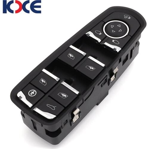 OEM 7PP959855MDML 9PP959855MDML Auto Parts Car Power Master Window Lift Switch For PORSCHE Panamera Cayenne Cayman Macan