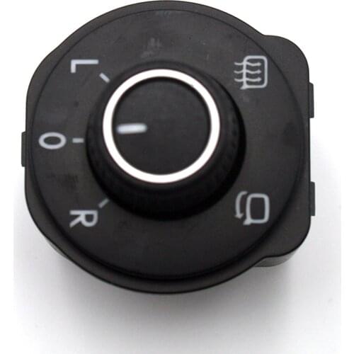 For VW Volkswagen Polo 6R 2011 - 2016 OEM # 6RD 959 565 D 6RD 959 565D Exterior Rear Side Mirror Switch Adjust Knob
