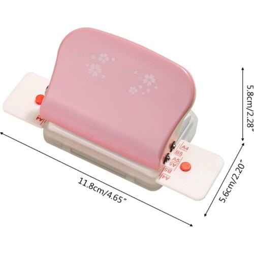 A4 B5 A5 30/26/20 Holes DIY Loose Leaf Hole Puncher Handmade Scrapbook Office Dropshipping