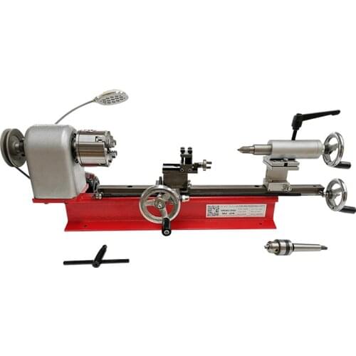 Mini Mini Desktop Lathe/DIY Household Instrument Lathe/Metal/Watch/Woodworking