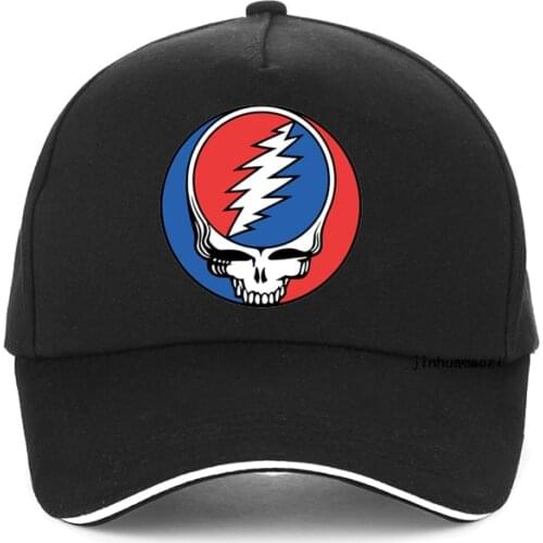 Fashion grateful dead blues for allah cap for Men Women Summer Visor Unisex Baseball caps adjustable snapback hats gorra hombre