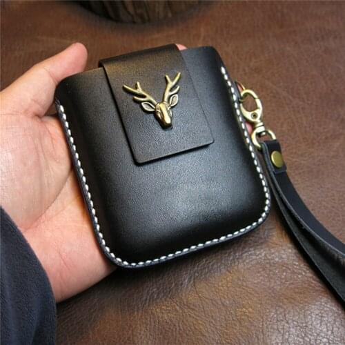 Soft Leather Protective Case Bag for Samsung Galaxy Z Flip Phone Accessories Shockproof Carrying Case Cover Storage Bag