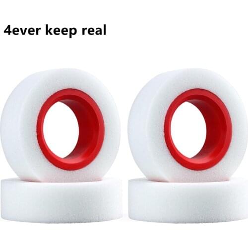 2021 NEW RC Car Dual Stage TPE Foam 114-120mm 100-110mm Fit 1.9" Wheel Tires for RC Crawler Axial SCX10 90046 Traxxas TRX4