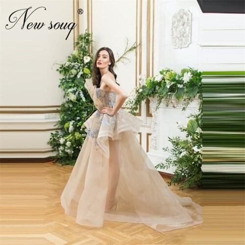 Illusion Embroidery Formal Dress Dubai Custom Evening Party Gowns Abiye Gece Elbisesi Prom Dresses Vestidos De Formatura 2020