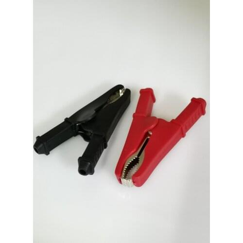 2mm Banana plug Cable Connector Crocodile Clip Insulated Alligator Clips Probe Battery Adapter Multimeter Pen Female Test Probe