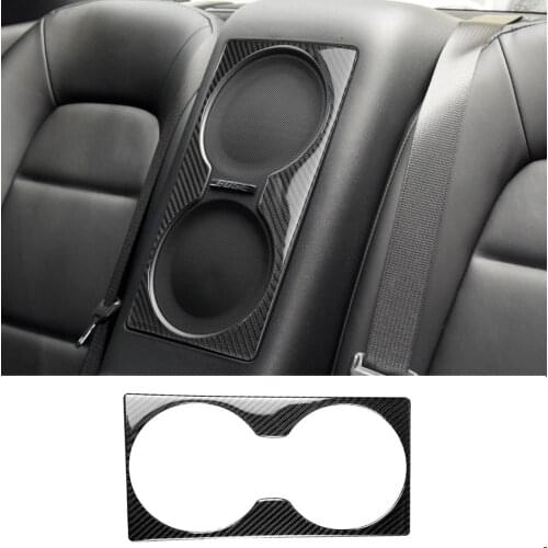 Carbon Rear Subwoofer Sticker Tweeter Speaker Panel Frame Cover Trim Decorative Car Accessories Fit For Nissan GTR R35 2008-2020
