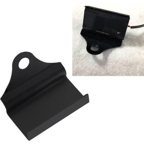 Universal Motorcycle Mount Bracket For Water Temperature Meter Voltmeter Thermometer Tachometer E7CA