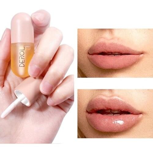 Moisturizing Plumping Lip Gloss Lip Plumper Mineral Oil Lip Extreme Volume Essence Nutritious Lips Enhancer Serum Lip Oil