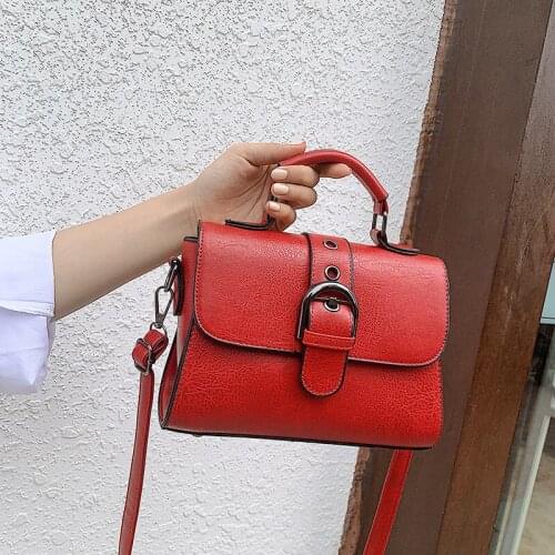 High quality womens shoulder bag PU ladies Messenger bag shopper female handbag winter girl bag discount party bags for women