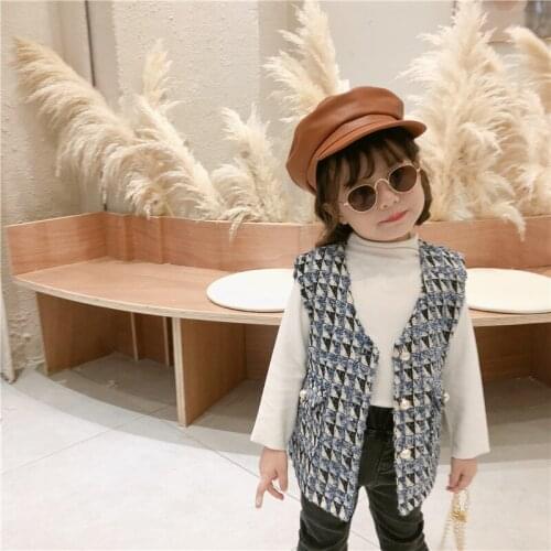 Toddler Girl Winter Clothes 2019 Winter Jackets for Girls Kids Fashion Sleeveless Vests Toddler Cute Waistcoat Childrens Coats