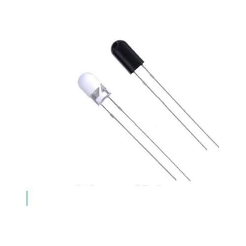 20pcs 5mm 940nm LEDs infrared emitter and IR receiver diode 10pairs diodes