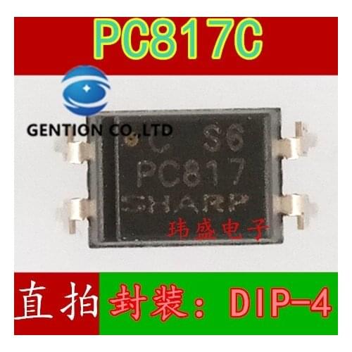 20PCS Optical coupling PC817 PC817X3NSZW PC817C DIP-4 in stock 100% new and original
