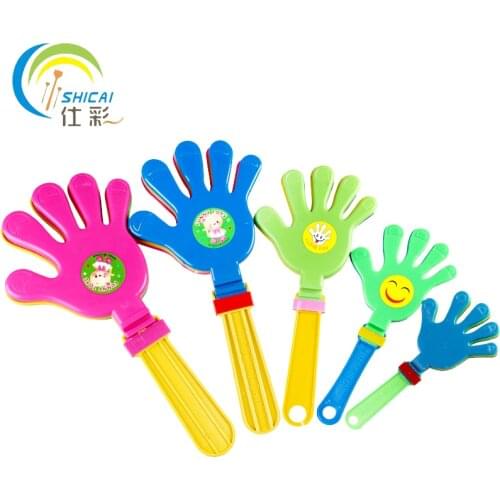 5pcs / Free Shipping Minibus palm refueling props show props applause shoot wedding party celebration atmosphere supplies