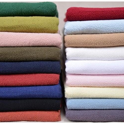 50X130cm Cotton Linen Fabrics After Washing Effect For Sewing Pants Suits Clothes DIY Needlework Natural Linen Crepe Tissus