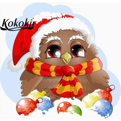 5d diamond embroidery Christmas full square Rhinestones pictures owl diamond mosaic diy decoration diamond painting accessories