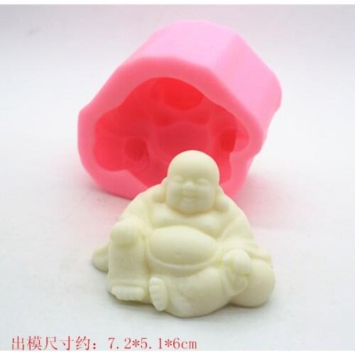 C1053 Maitreya aromatherapy plaster mold gypsum ornaments silicone cake mould soap Mold