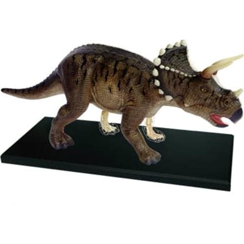 Puzzle assembling childrens toy ornaments simulation animal dinosaur triceratops organ anatomical model