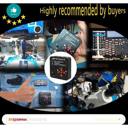 HD 38MP 1080P USB HDMI Industrial Digital Electronic Video Microscope Camera C-Mount Digital Camera Adapter for Phone PCB Repair