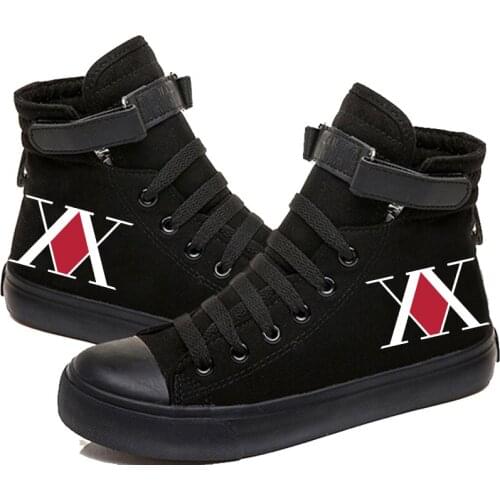 Hunter X Hunter Printed High Top Canvas Shoes Cozy Sneakers