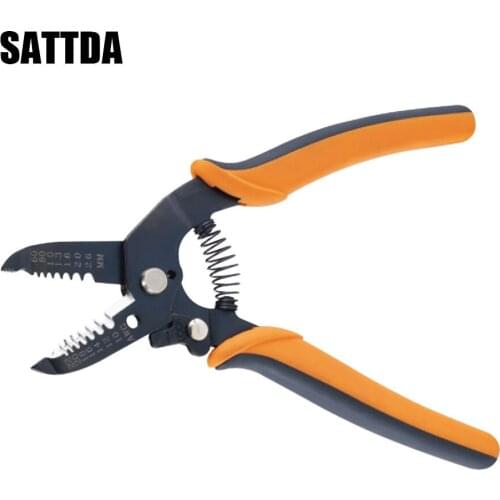 Multifunctional Fiber optic cable strip-wire pliers are used for cutting wires and stripping wire hand tools FSA-0626