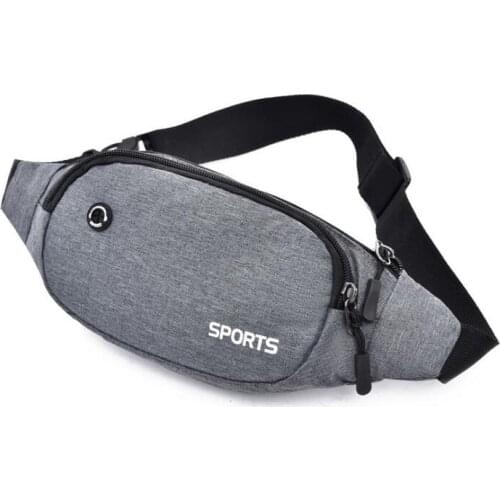 2021 New Waist Pack Casual Chest Waterproof Belt Bum Bag Male Phone Wallet