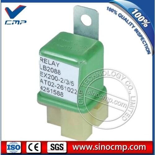 EX200-2 EX200-3 EX200-5 Starter Relay 4251588 5AT02-261022 For Hitachi Excavator