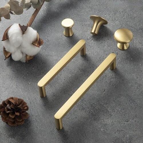Tona Nordic Pure Copper Cabinet Handle Brass Pull Drawer Handles Cabinet Pulls Accesorio Mueble Antibacter cupboard handle