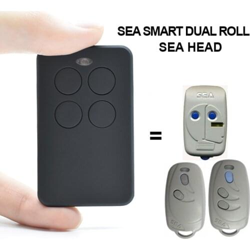 SEA SMART DUAL ROLL HEAD Garage Door Remote Control 433.92mhz Gate Opener Command Transmitter