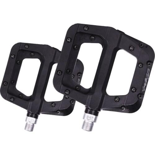3 Bearings Bicycle Pedals Mountain Road Bike Bmx Nylon Fiber Ultralight Pedals Non Slip Cycling Parts Top Quality D0226