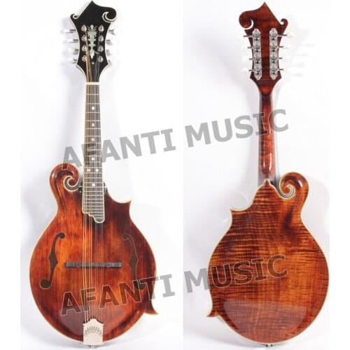 Afanti Solid Spruce top / Flamed Maple Back & Sides / Afanti Mandolin (AMB-220)
