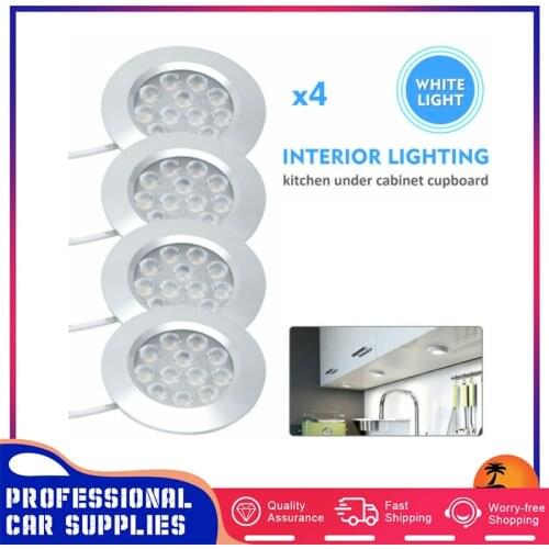 4x 12V Interior LED Spot Light For Van Camper Caravan Motorhome Boat For VW T4