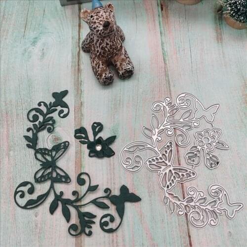 Leaf butterfly cut die Craft metal cutting dies Craft Dies Card Making DIY Embossing New Made 2021 New