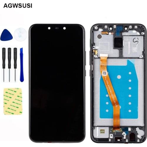 6.3" For Huawei mate 20 lite LCD Touch Screen Digitizer Panel Sensor For Huawei mate 20 lite LCD Display Assembly Frame Tools