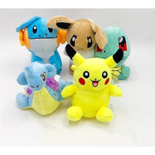 2020 NEW TAKARA TOMY Pokemon Animation Plush Toy Pikachu and many others Plush Toys Childrens Gifts Christmas Gifts