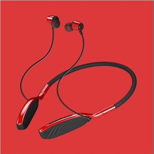 Bluetooth Headphones, Youngitech 5.0 Neckband Wireless Headphones Retractable Earbuds Stereo Headset Noise Cancelling Earphones