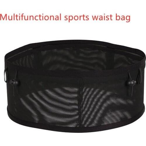 Kettle Waist Bag Multifunctional Storage Bag Outdoor Mountaineering Large Capacity Thin Mobile Phone Mens Running Stretch Belt