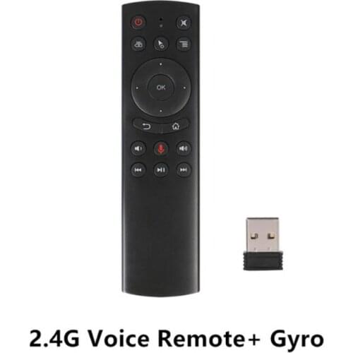 G20S Gyro Smart Voice Remote Control IR Learning 2.4G Wireless Fly Air Mouse BX0E
