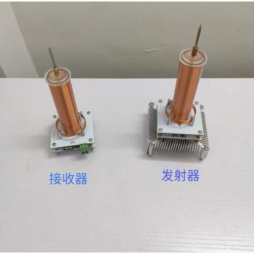 Tesla Coil Wireless Transmission Experiment System wireless Receiver/transmitter tesla Scientific Research Exploration
