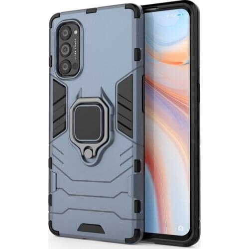 Bracket Ring Holder Phone Case for OPPO Reno 4 Pro case Reno4 Stand Hard Hybrid Cover For OPPO Reno 4 4G Fundas