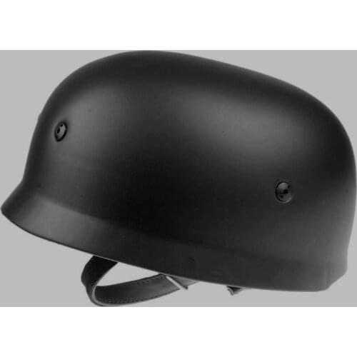 WWII GERMAN FALLSCHIRMJAGER PARATROOPER M38 HELMET BLACK