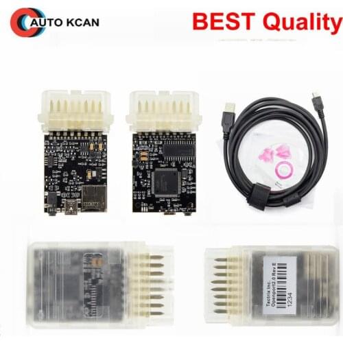Newest BLACK Best Quality Tactrix Openport 2.0 With ECU FLASH ECU Chip Tuning Openport 2.0 ECUFLASH With All SW Full Set