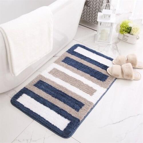 Anti-slip Absorb Water Bath Mat Bathroom Bathtub Foot Mat Shower Room Doormat Kitchen Entrance Rugs Living Room Outdoor Carpets