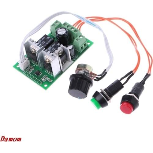 DC 6V12V 24V PWM DC Motor Speed Regulator Controller Switch Linear Actuator Damom