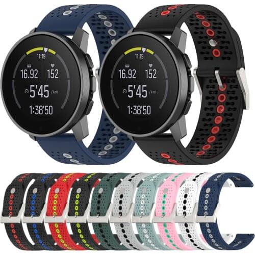 Watch Band For Suunto 9 Peak Smart Watch Sport Silicone Strap Wristband Bracelet Replace For Suunto9 Peak Accessories Correa