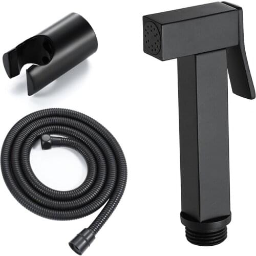 Free ship Toilet Handheld Bidet Spray Shower Sprayer Muslim Shattaf kit Rinse Douche hose bracket