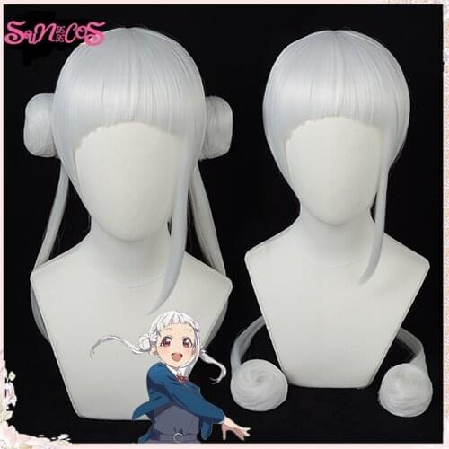 SUNXXCOS Liella! Arashi Chisato Cosplay Wig LoveLive!SuperStar!! Synthetic Cosplay Hair Buns Arashi Chisato Free Cap