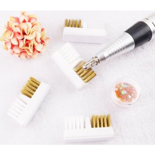 Carbide Nail Drill Bit Cleaner Manicure Brushes For Nail Accessories Tools Polishing Sanding Grinding Head Cleaning Brushes