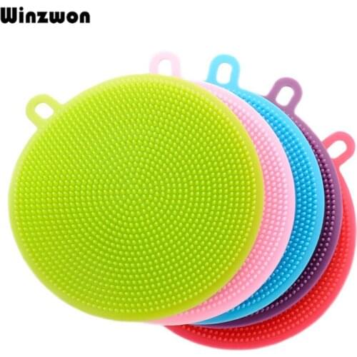 Winzwon Rubber Brushes For Cleaning